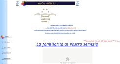 Desktop Screenshot of hotelmarchi.it