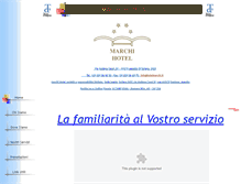Tablet Screenshot of hotelmarchi.it